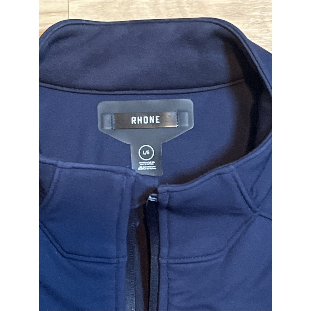 Rhone True North Vest Mens L Navy Gorpcore Technical Outdoor Running Performance - Picture 3 of 14